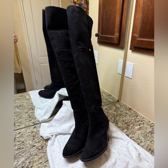Fairfax and Favor Brompton Suede Over The Knee Boots New in size 10 - Picture 3 of 8